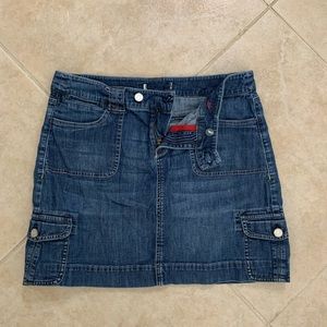 Denim skirt